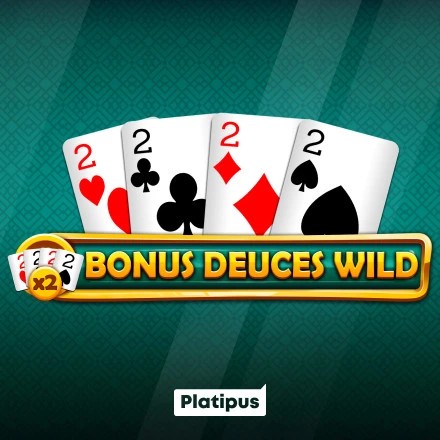 Bonus Deuces Wild game by Platipus – logo hosted on Nine Casino
