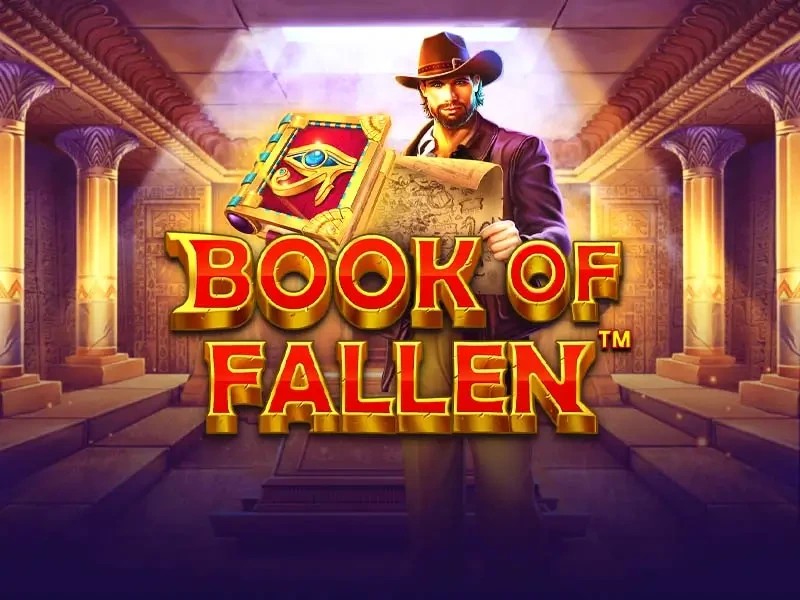 Book of the Fallen logo by Pragmatic Play at Nine Casino