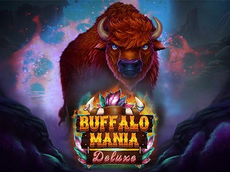 Buffalo Mania Deluxe by Light &amp; Wonder, showcased at ninecasino-gr.com.gr – game logo