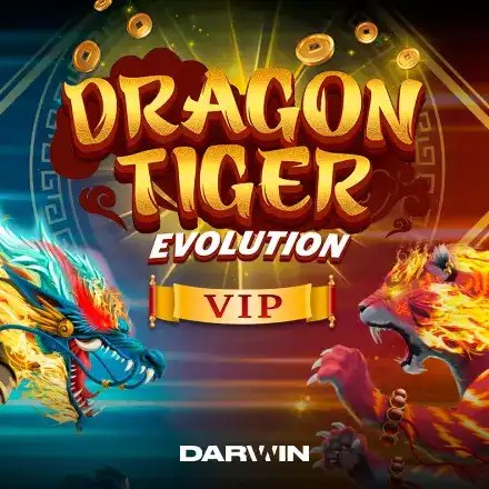 Dragon Tiger Evolution VIP by Darwin Gaming, showcased at ninecasino-gr.com.gr – game logo