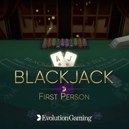 First Person Blackjack logo by Evolution Nine Casino