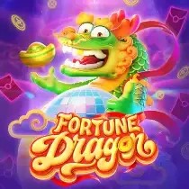 Fortune Dragon slot logo by Dragon Gaming at Nine Casino