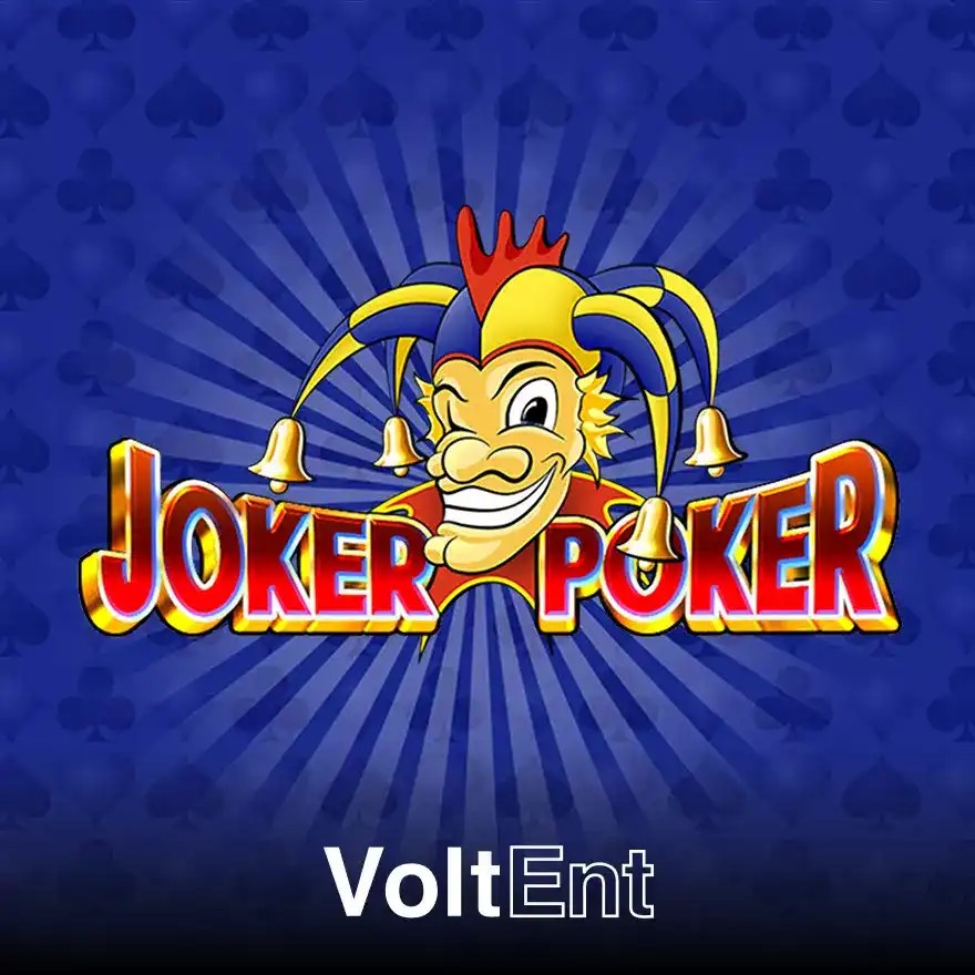 Joker Poker online game logo by VoltEnt on ninecasino-gr.com.gr